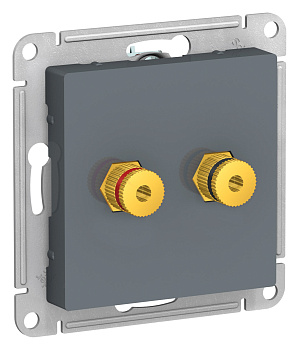 Systeme Electric AtlasDesign Грифель Аудиорозетка двухместная