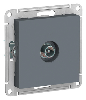 Systeme Electric AtlasDesign Грифель Розетка TV проходная 4DB, механизм