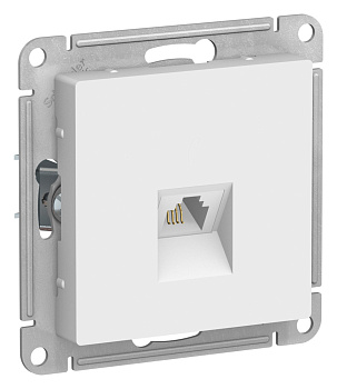 Systeme Electric AtlasDesign Лотос Розетка телефонная RJ11, механизм