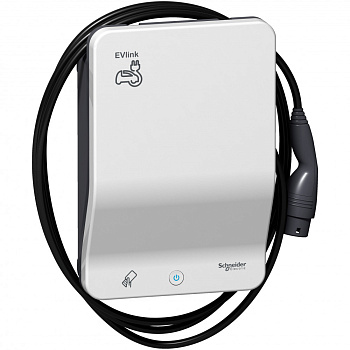 Schneider Electric СТАНЦИЯ EVLINK 22kW КАБЕЛЬ Т2+RFID